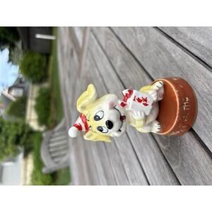 Enesco Japan Vintage Happy Birthday Dog Figurine